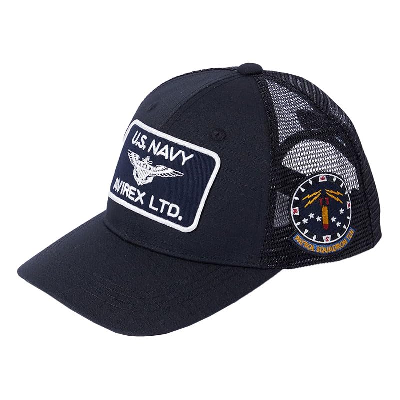 

Avirex Navy Mesh Military 80497000 Men s U.S. Cap, Style, Black, чёрный