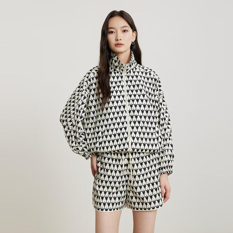 

Gejin Women s Plaid Sporty Windbreaker XL