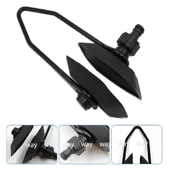 Outboard Motor Water Flush Rectangular Ear Muff Engine Flusher for Boat Rectangular Ear Muffs Motor Flusher Flush Away Sand Salt