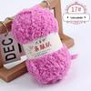 Coral Fleece Yarn Ball - DIY Handmade Baby Yarn for Towels, Scarves, and Woven Bags.