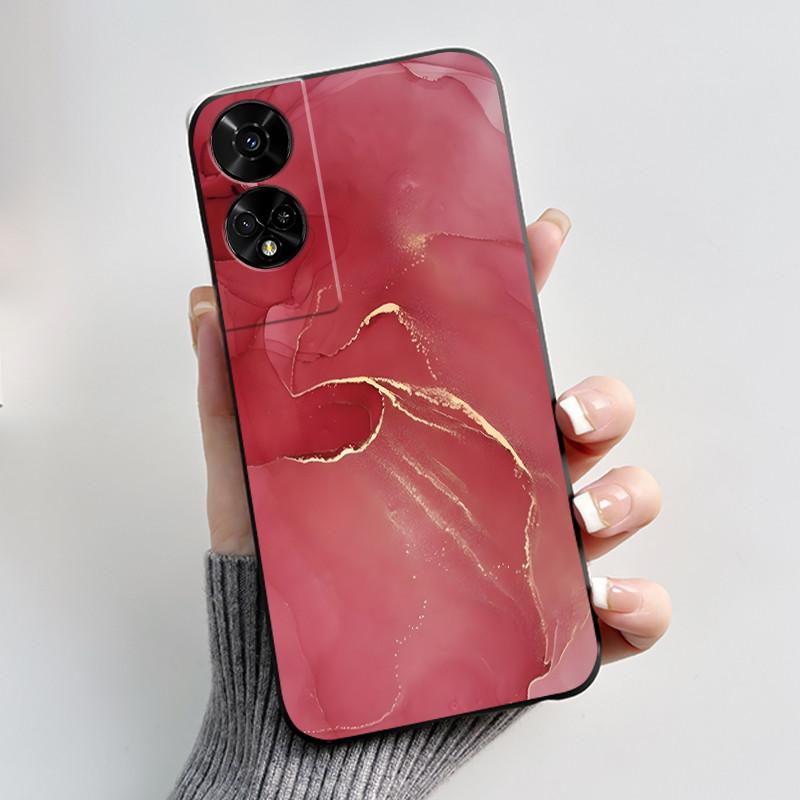 For TCL 50 5G / 50 SE Case Cute Rabbit Soft Black Silicone Back Cover For TCL 50SE Phone Cases TCL50 XE NxtPaper 5G Etui Fundas