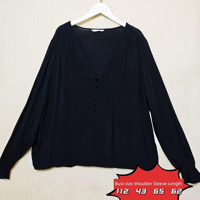 Foreign Trade Japan Original Order Tail Goods Small Lapel Happy Sleeveless Chiffon Shirts Short Front and Long Back Solid Simple and Versatile Summer
