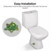 2 Pack Resin Turtle Toilet Floor Bolt Cover for Bathroom Decor Dust Debris Prevention Smooth
