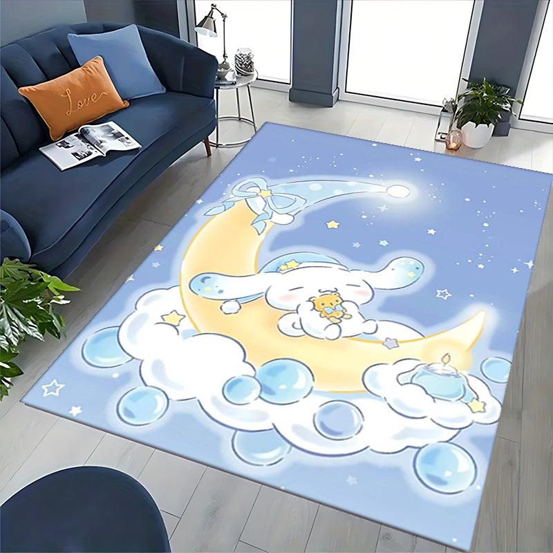 Anime Cartoon Design Chair Mat - Non-Slip Carpet for Office Chairs, Home Decor, Living Room, Bedroom, Game Room & Dormitory Flooring.E016