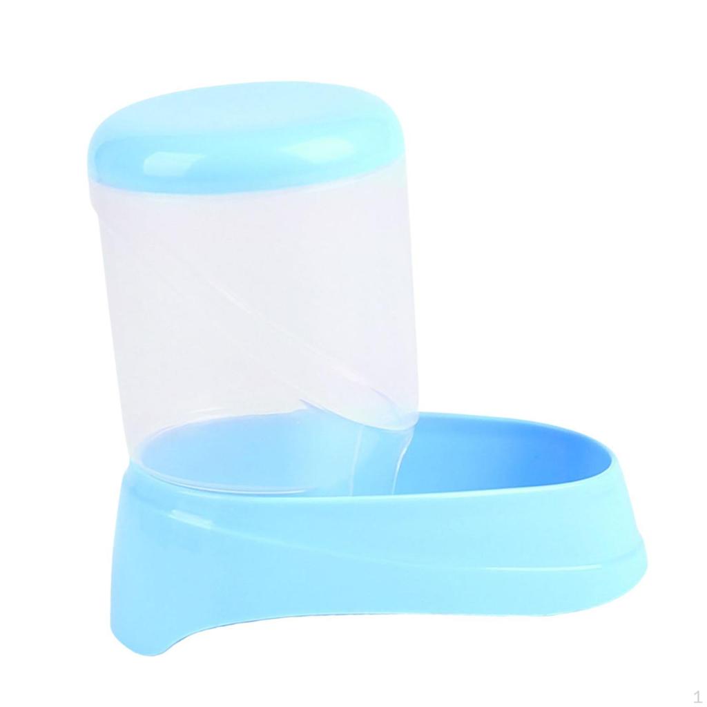 Automatischer Hamster-Futterspender, Tierfütterungsstation, leichte, transparente Mehrzweckschüssel