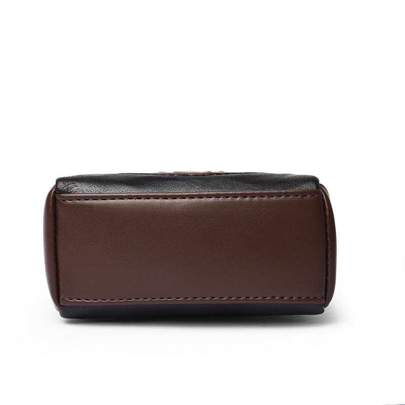 Women's Embossed Elephant Design Crossbody Bag Vintage Leather Shoulder Bag for Daily Use