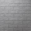 70cmx5m 3D Self-Adhesive Wallpaper Continuous Brick Wall Stickers Living Room Children's Room Decoration