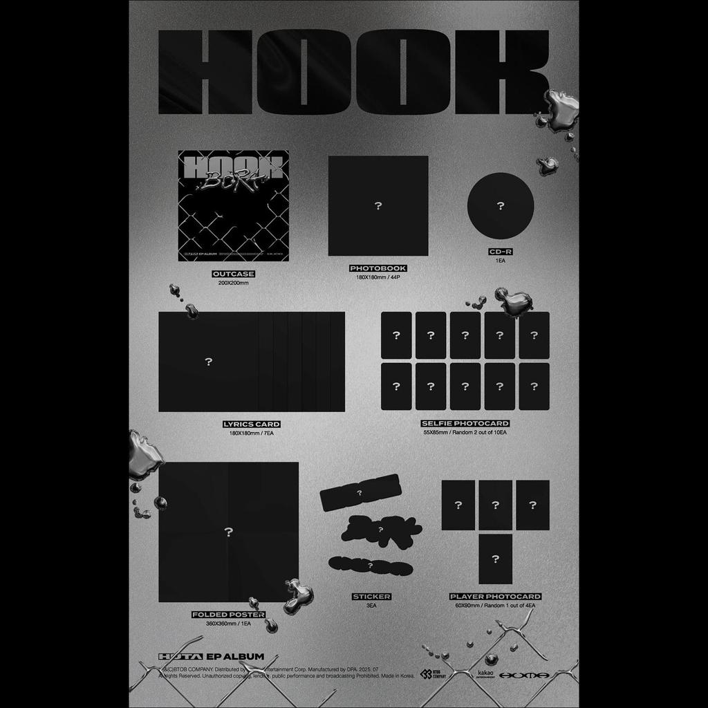 LEE MINHYUK (HUTA of BTOB) - HOOK EP Album