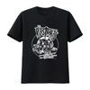 THE RESTARTS T Shirt Band Hardcore Anarcho Punk Rock Print with Monkey Design and Thought Provoking Quote Vintage Washed