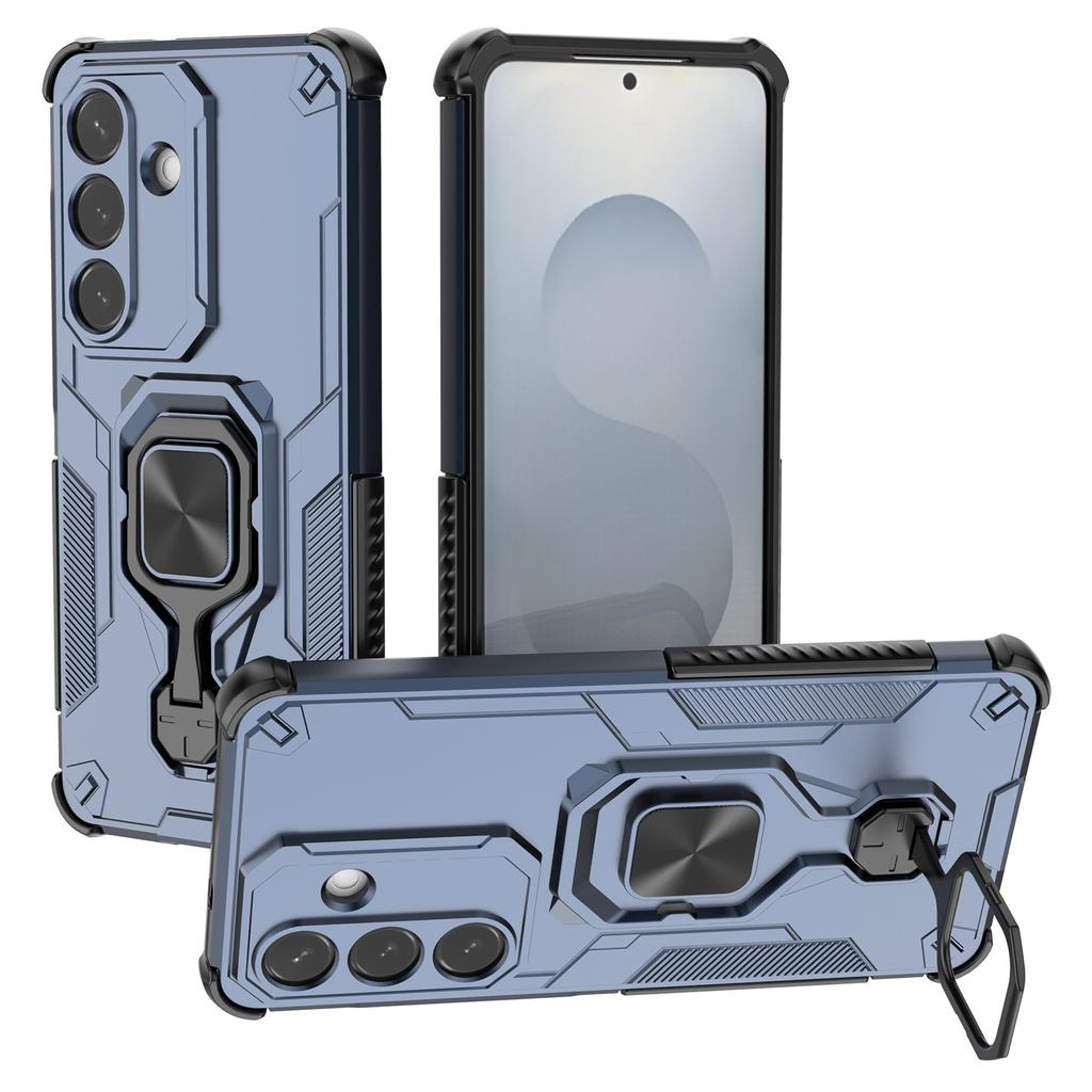 For Samsung Galaxy S26/S26 Pro Case Rotatable Ring Kickstand PC + TPU Shockproof Phone Cover