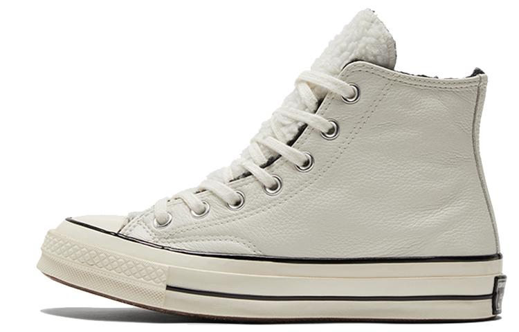 Chuck 70 Converse High Cozy Utility - Egret 172365C 36