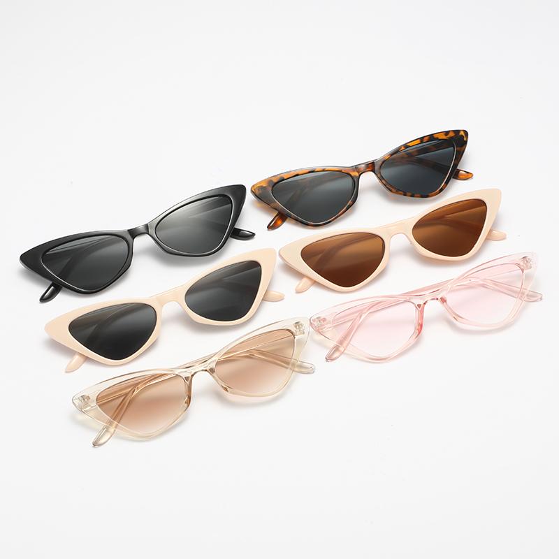 Small Cat Eye Sunglasses Women Retro Triangle Sun Glasses UV400 Protection Fashion Luxury Brand Design