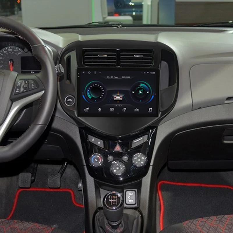 JIUYIN Car Radio Carplay For Chevy Chevrolet AVEO Sonic 2017 - 2021 GPS Navigation Video Android Auto Stereo Wifi Screen 2 Din