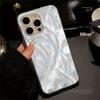 Pouzdro na telefon s mašlí v dívčím stylu Láska Pro iPhone 17 Pro 15 16 14 13 12 11 Pro Max 17e 16e 8 7 Plus XR XS X Stříbrné Měkké Kryt proti pádu