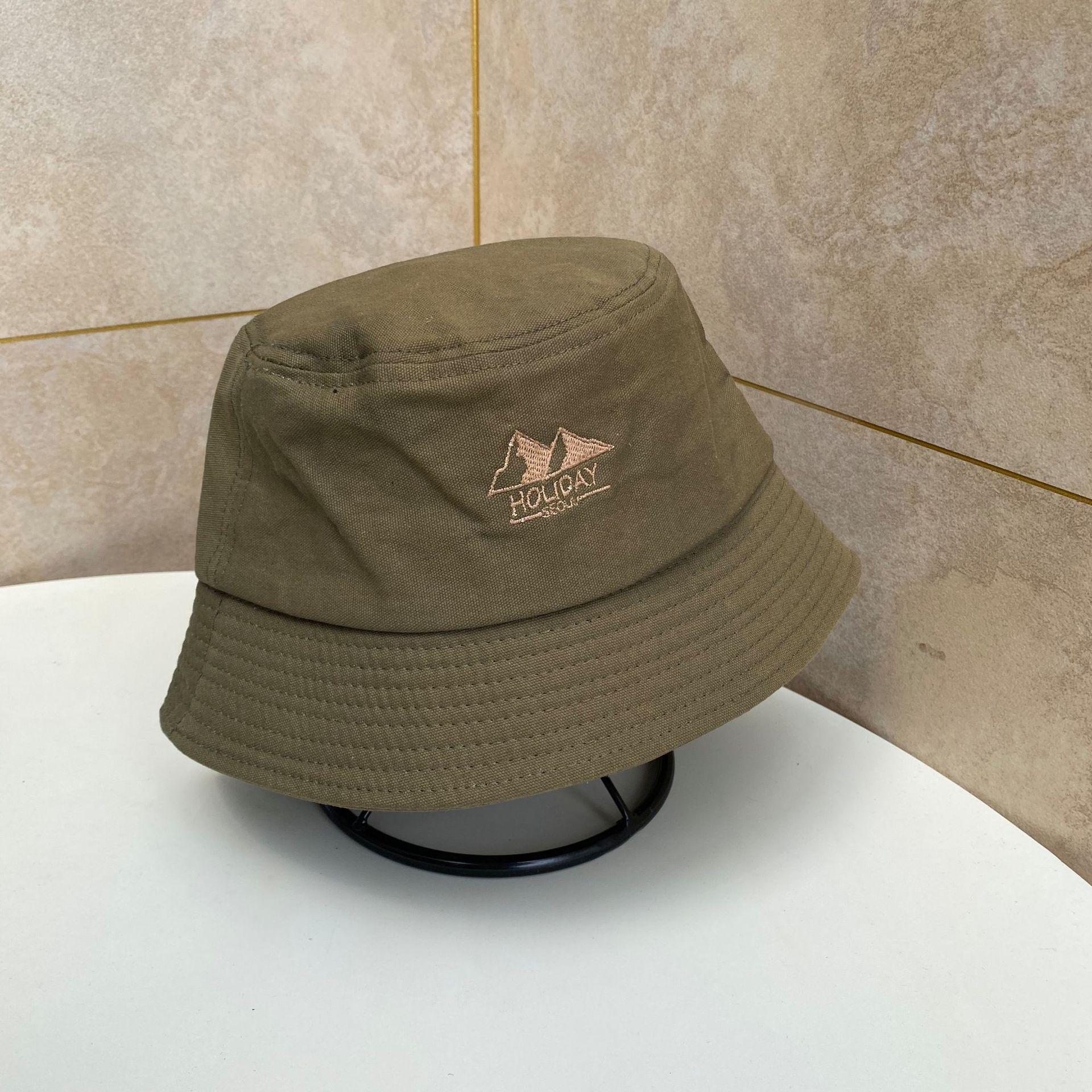 

Модная повседневная ветрозащитная шляпа рыбака с ремнем для мужчин и женщин на весну и лето, универсальная солнцезащитная шляпа для бассейна M（56-58cm） зелёный