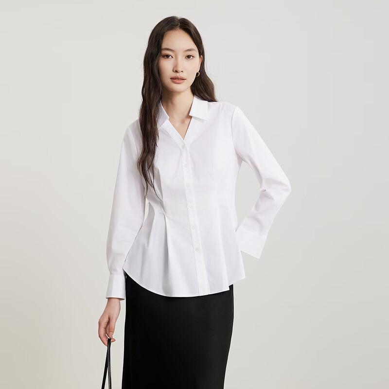 Gejin Women s Slim-Fit Long-Sleeve Shirt XL
