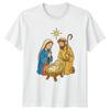 Nativity Scene Christmas Holidays Unisexs TShirt Unisexs Tee Graphic Unisex Apparel