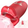 Klitoris Zunge Lecken Vibrator Weibliche Sex Spielzeug für Frauen Mund Beißen Oral Klitoris Stimulator Saugen Nippel Orgasmus Erwachsene Produkt