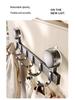 Strong Load-Bearing Suction Cup Hooks for Bathroom Wall or Door – No-Drill Clothes and Towel Rack