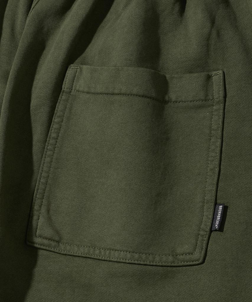 BROWNBREATH Pigment Tag Pants - Khaki
