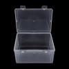 Multifunctional Transparent Storage Box for Small Items, Electronic Components, Screws, and Fishing Tackle.