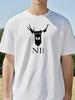 Knights of Ni Monty Python Holy Grail Vintage Washed T-Shirt Unisex Stretch Versatile Casual Te