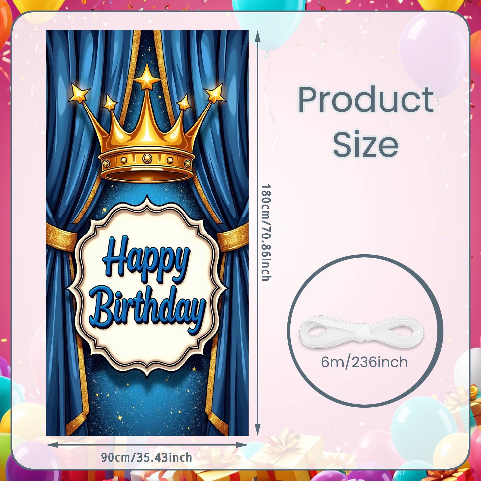 Party Background Starry Elements Party Banner Birthday Party Banner European  Birthday Background For Banquet Hall