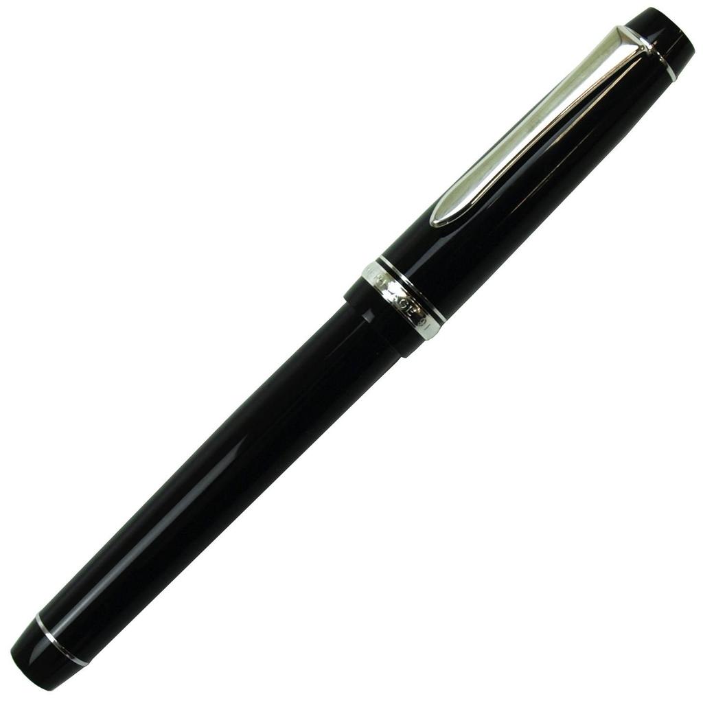 Pilot Custom Heritage 91 Fountain Black Body Pen, F-nib, (FKVH-1MR-BF)