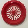 Plastic Round Hollow Drain Basket, Outdoor Picnic Food Storage Plate, Barbecue Plate Holder Drain Basket