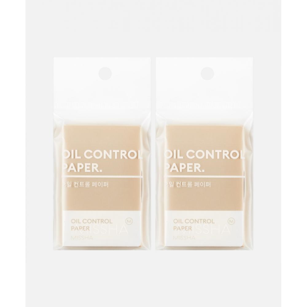 

Missha 2 Pieces Oil Control Paper Total 200 Sheets FREE