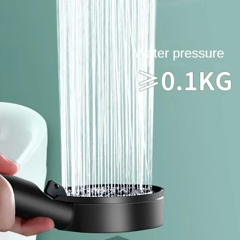 5 Formar Högtrycksduschhuvud Duschknoppar Duschhuvud Regn Vattenbesparande Dusch Badrum Bad Hem Innovativa Tillbehör