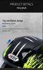 Hot-Selling DOT Certified Dual Visor Motorcycle Helmet with Color Mirror