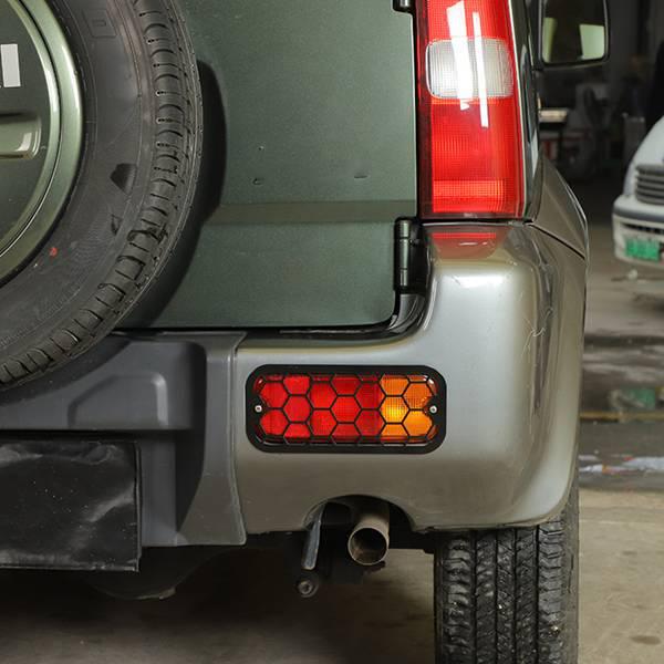 Paar Nebelschlussleuchten-Abdeckungen für 07-17 Suzuki Jimny