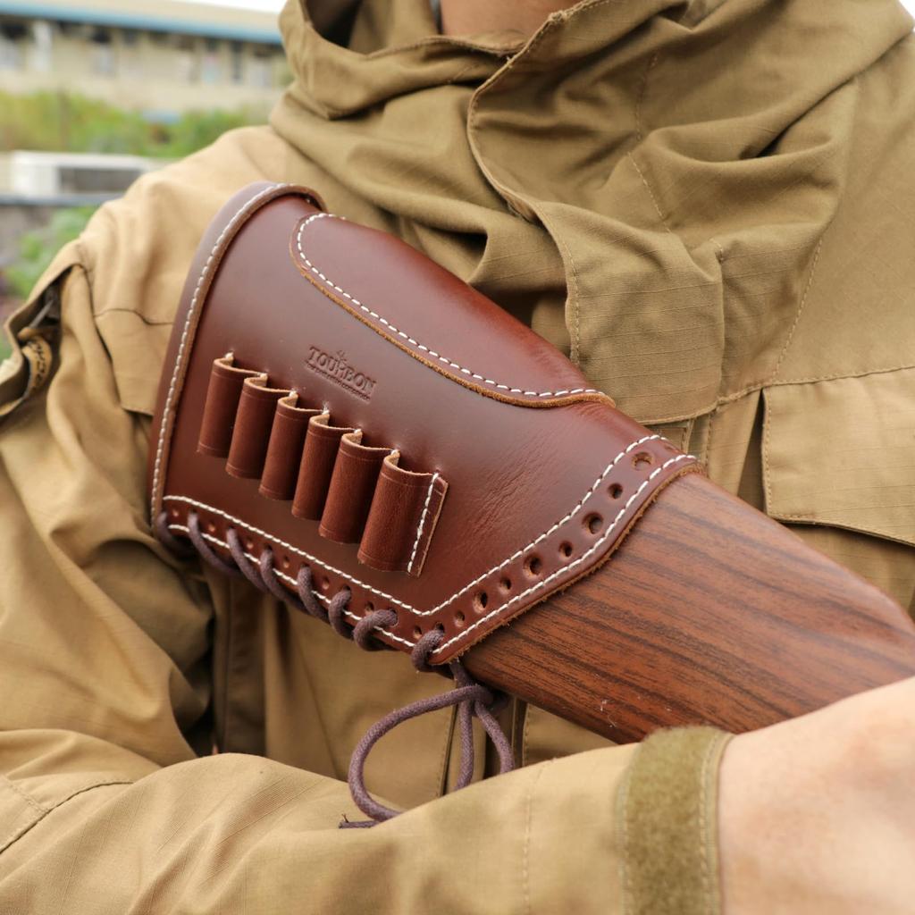 TOURBON Guanciali per Fucili Airsoft Shell e a Riduzione di Rinculo, Supporti,