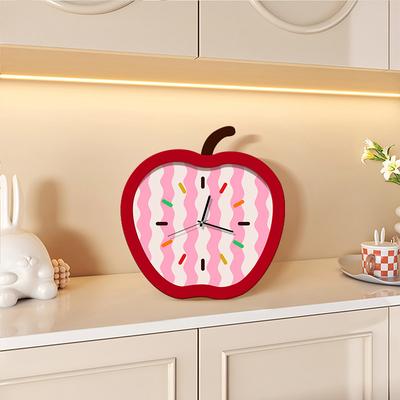 Cartoon Creative Desktop Watch Ornaments TV Cabinet Living Room Art Silent Hour Pendulum Desktop Decoration