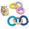 Toys Set Cotton Rope Swing Toy Sugar Glider Cage Accessories Climbing Rope Toys Hamster Toy Hanging