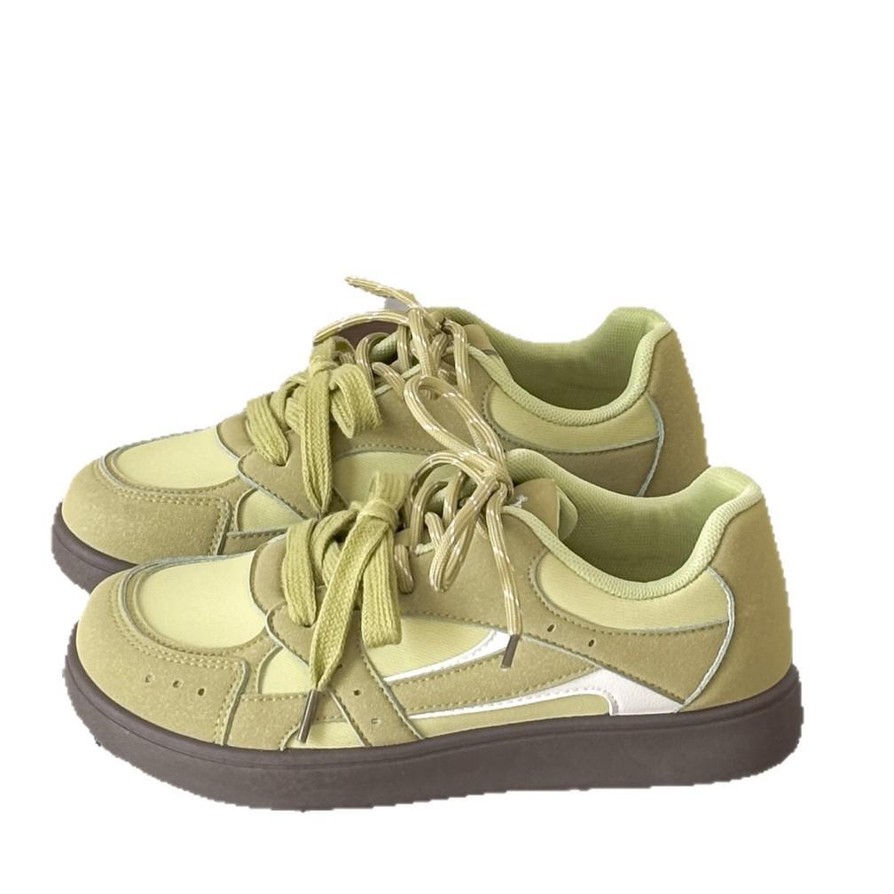 Unique Design Board Shoes Teen Girls Ins‑Trendy German Trainer Shoes Fashion Sports Casual Sneakers