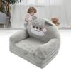 Cartoon Animal Kids Folding Sofa Soft Foldable Baby Sofa Portable Toddler Folding Couch for Rding Watching TV Relaxing