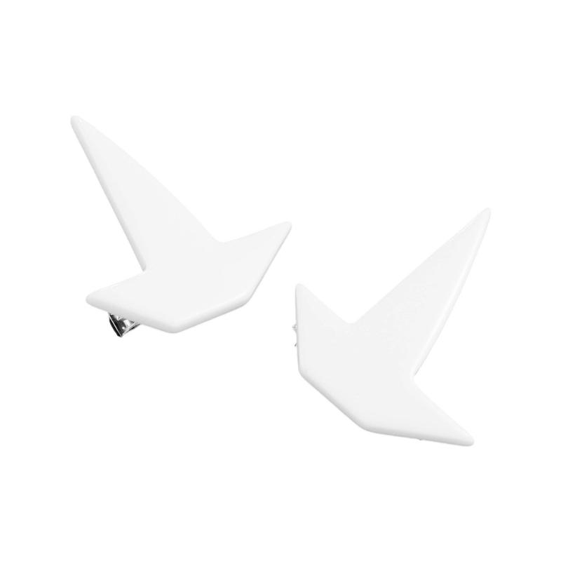 

Мини Текстурированный Зажим-Заколка Для Стабильных Укладок Гладкий Захват Легкая Конструкция Компактный Инструмент для Волос белый