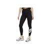 New Nike Women'ss Slim Fit Letter Print Casual Pants Black CJ2298-011