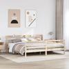 VidaXL Bed Frames with Headboard 180x200 Cm Solid Pine Wood, Bed, Bedroom Furniture, Wooden Bed, Bed 3306651