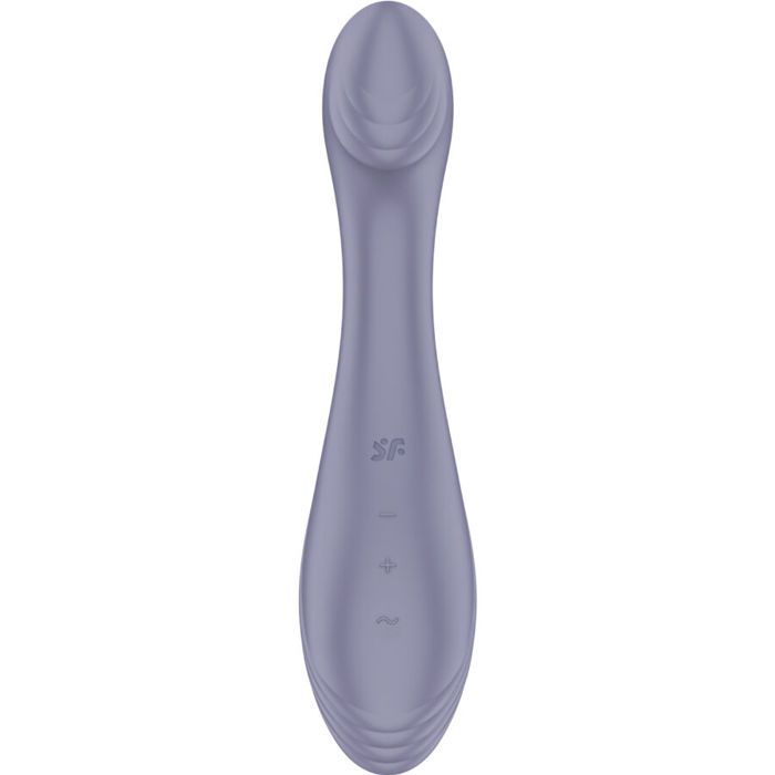 Vibromasážní přístroj - SATISFYER - G-Force - Fialový - Silikonový - Vodotěsný IPX7