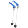 2Pcs Bicycle Hub Quick Release Lever 145mm Front 185mm Rear  Wear Resistance Quick Release Skewer for Bike WheelBlue