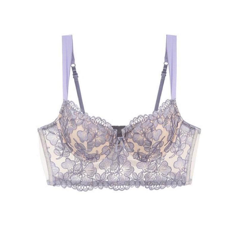 

Французская вышивка Цветочное кружево Женское сексуальное корректирующее спину бюстье Бюстье Бюстгальтеры XL