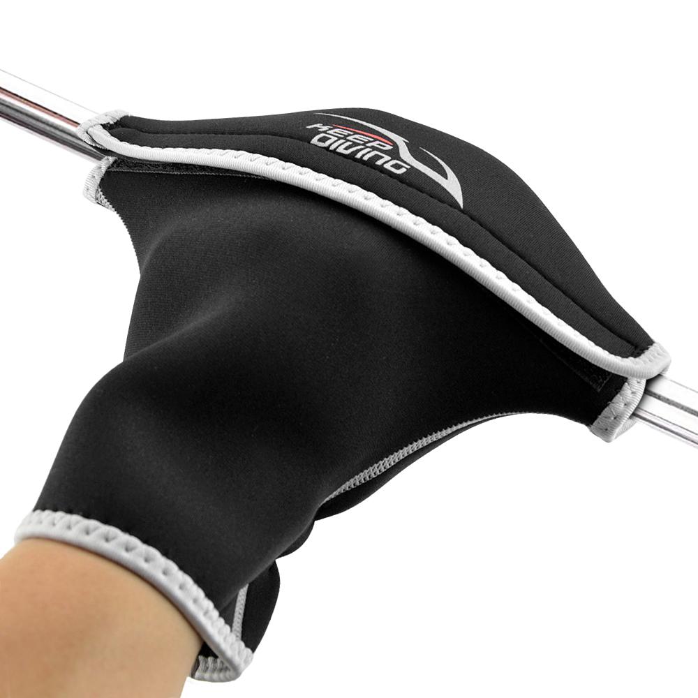 3mm Neoprene Paddle Water Resistant Gloves Paddle Mitts Kayak Paddling Mitts for Kayak Canoe Inflatable Boat