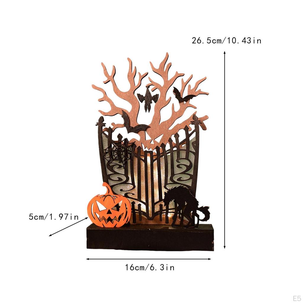 Halloween Tabletop Decoration Gift Ornament for Bedroom Party Desk