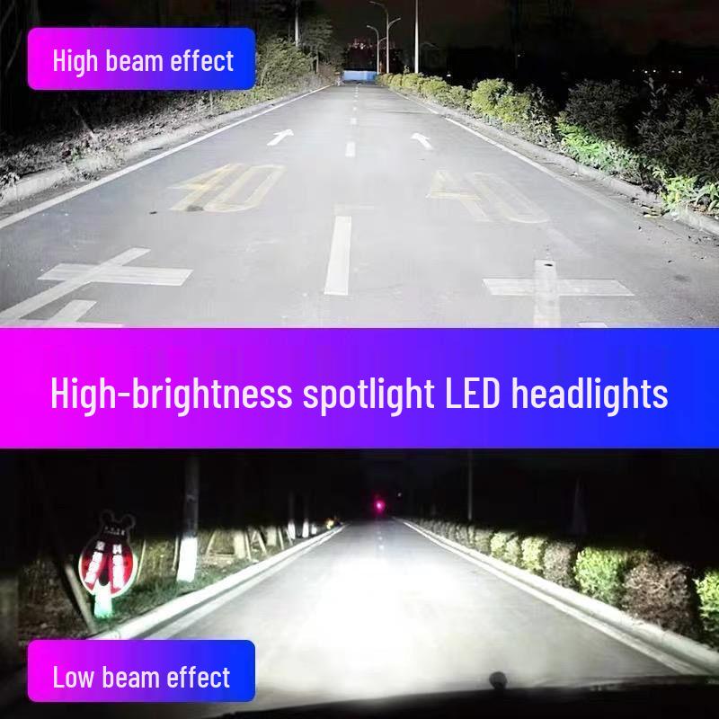 Ultra-Bright LED Mod Kit for Sinotruk Howo TX & Shacman Dump C7H/G7H Headlights