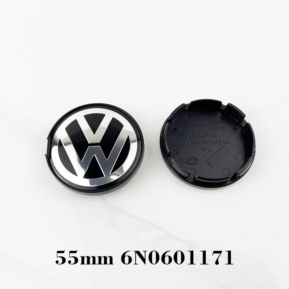 VW Car Styling 4Pcs 56/65/70mm Wheel Center Hub Caps Cover For Volkswagen Vw Tiguan Jetta Mk6 Scirocco Polo Touran Golf Rline GTI