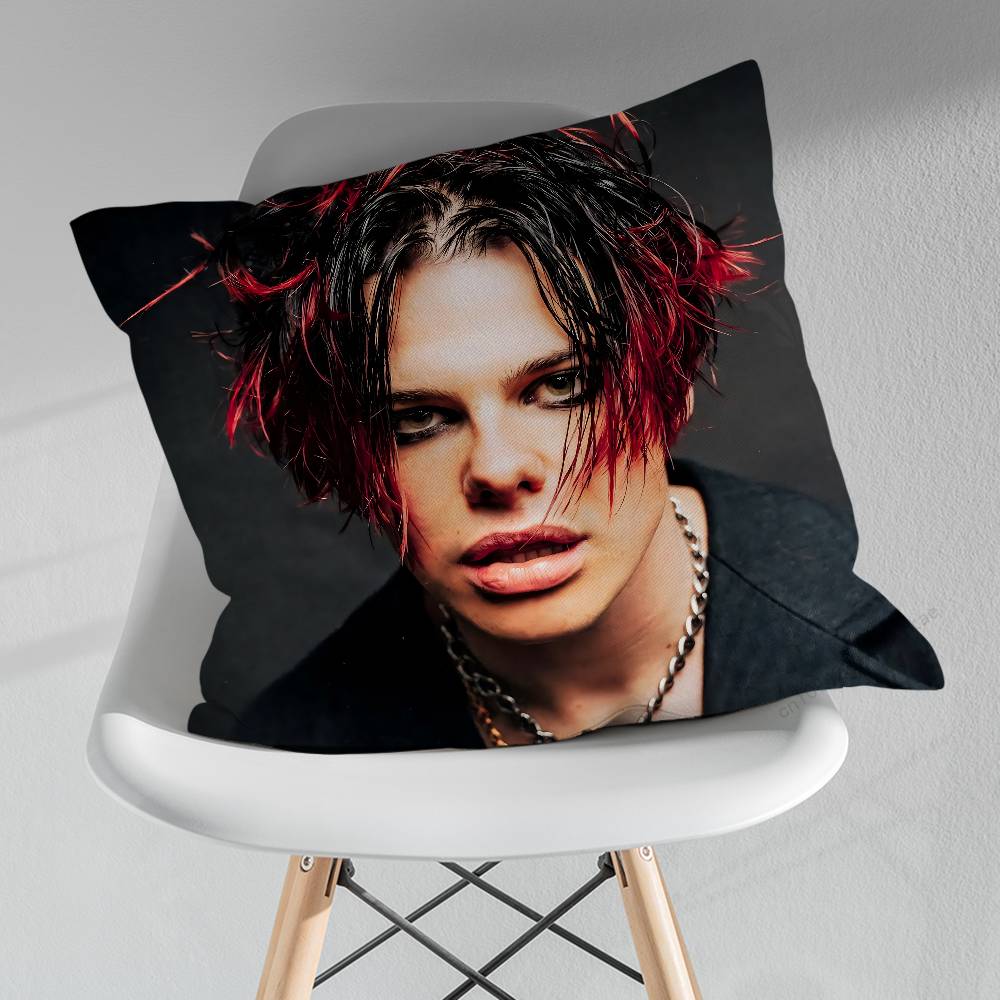 Rock YYungblud Singer YB Pillow Case For 30x30cm45x45cm55x55cm For Home Bedroom Decoration And Protector