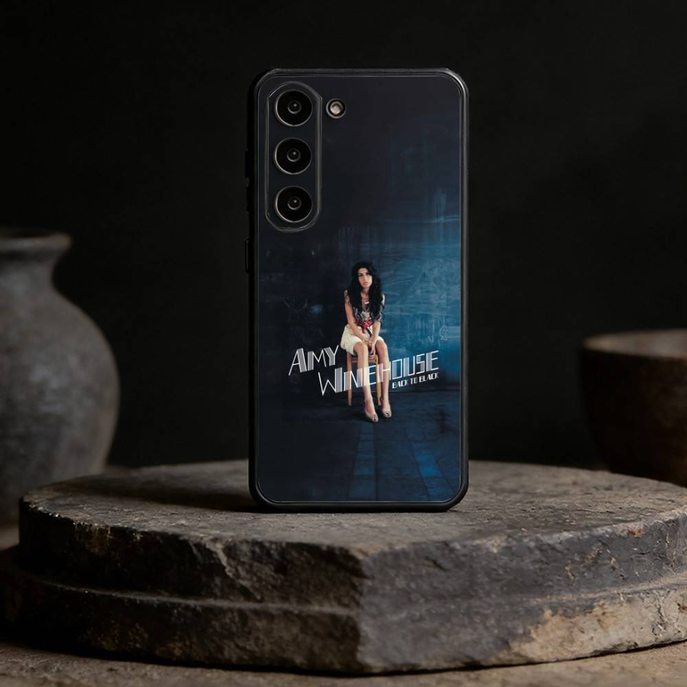 

Amy W-Winehouse 80S Phone Case For Samsung Galaxy A13,21s,22,31,32,52,53,71,72,73,Soft Black Cover Samsung a20s